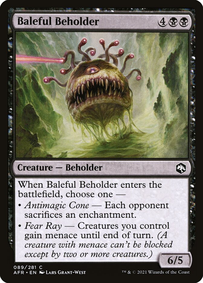 Baleful Beholder front