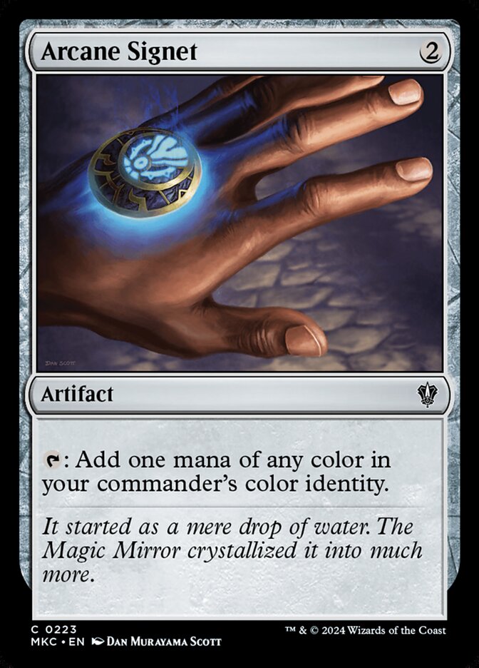 Arcane Signet front