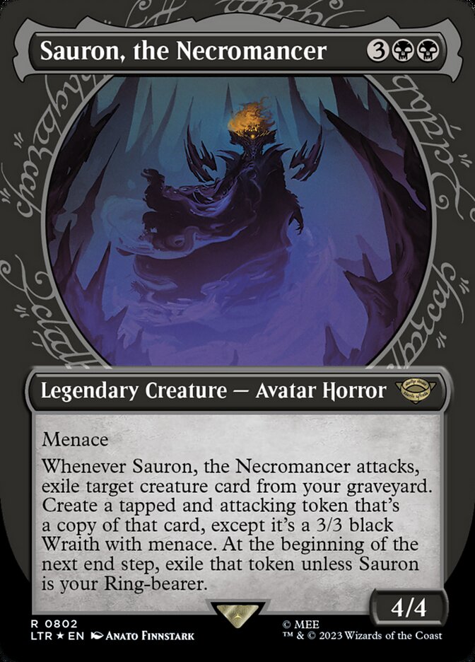 Sauron, the Necromancer front