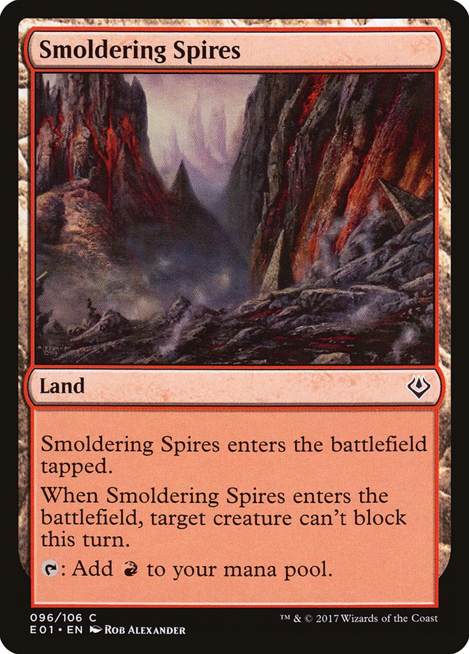 Smoldering Spires front