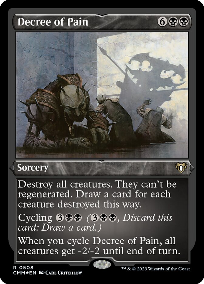 Decree of Pain front