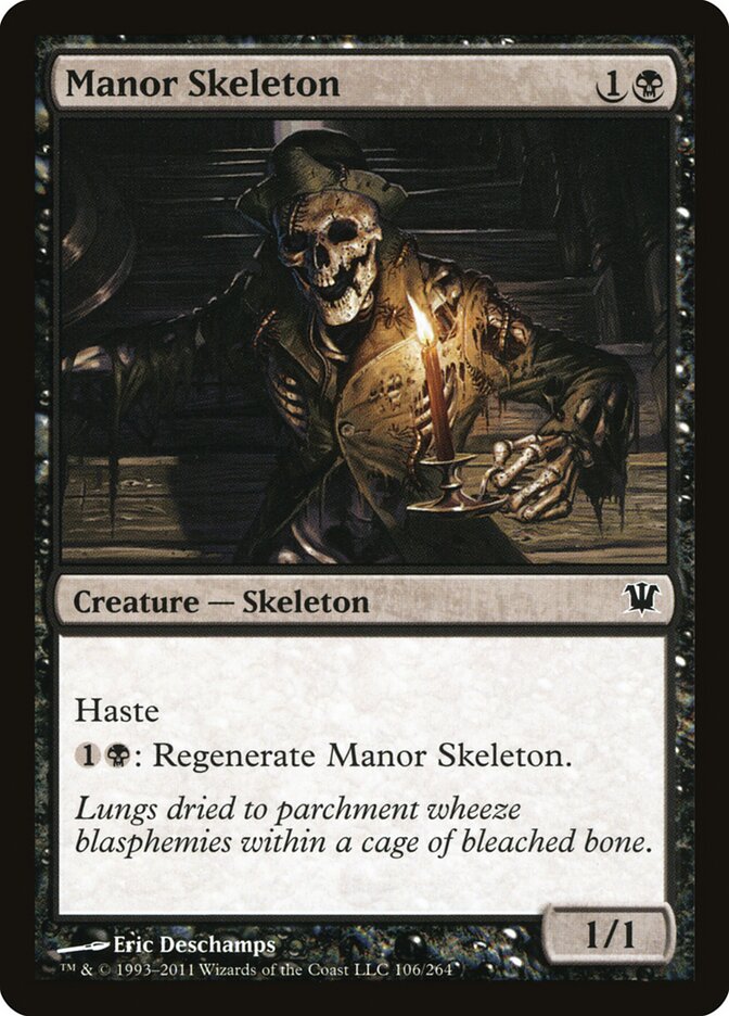 Manor Skeleton front