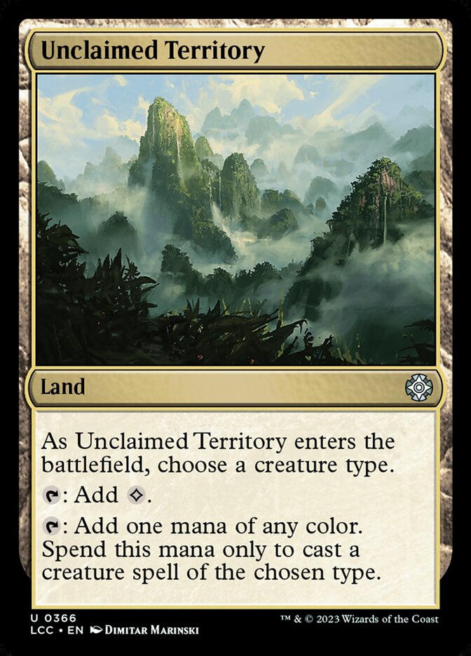 Unclaimed Territory front