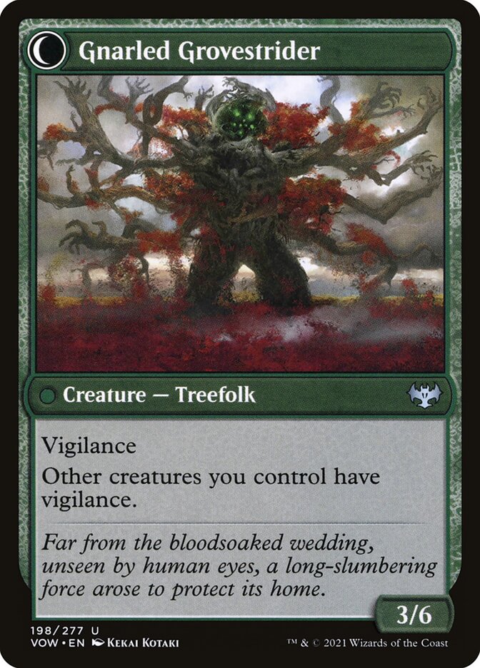 Dormant Grove // Gnarled Grovestrider back