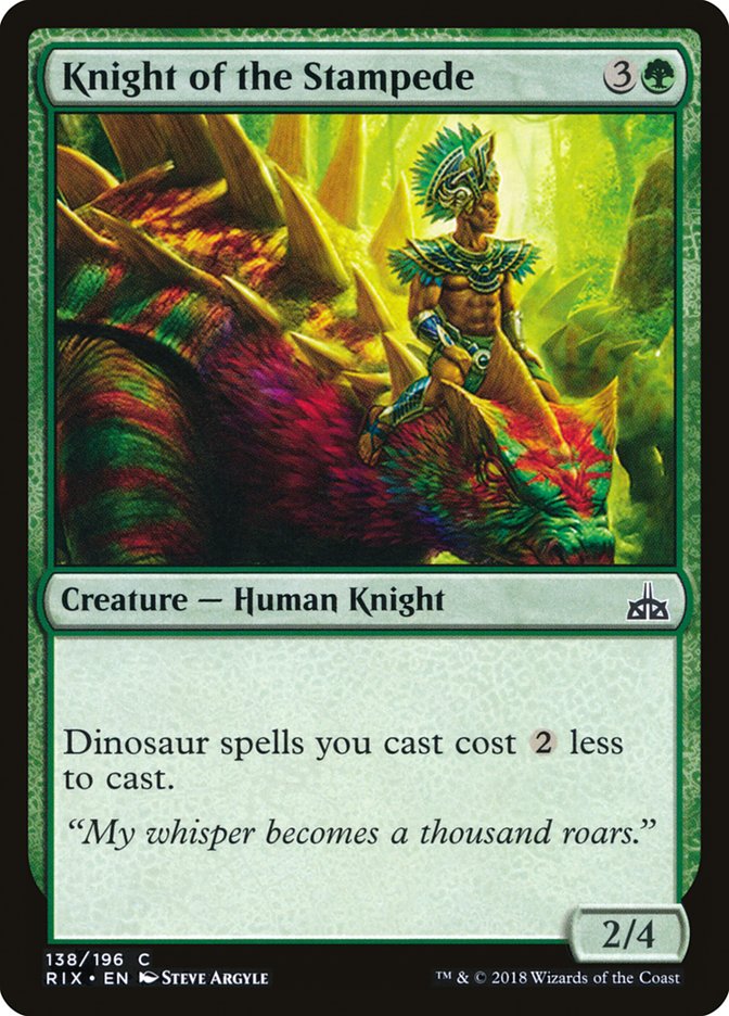 Knight of the Stampede front