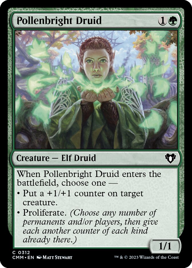 Pollenbright Druid front