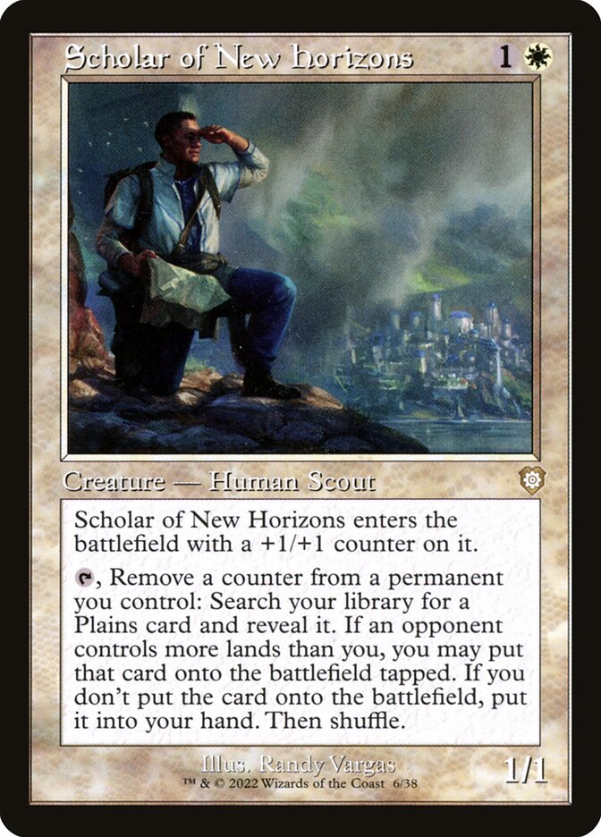 Scholar of New Horizons front