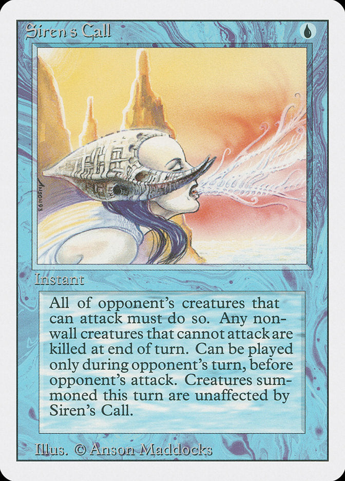 Siren's Call front
