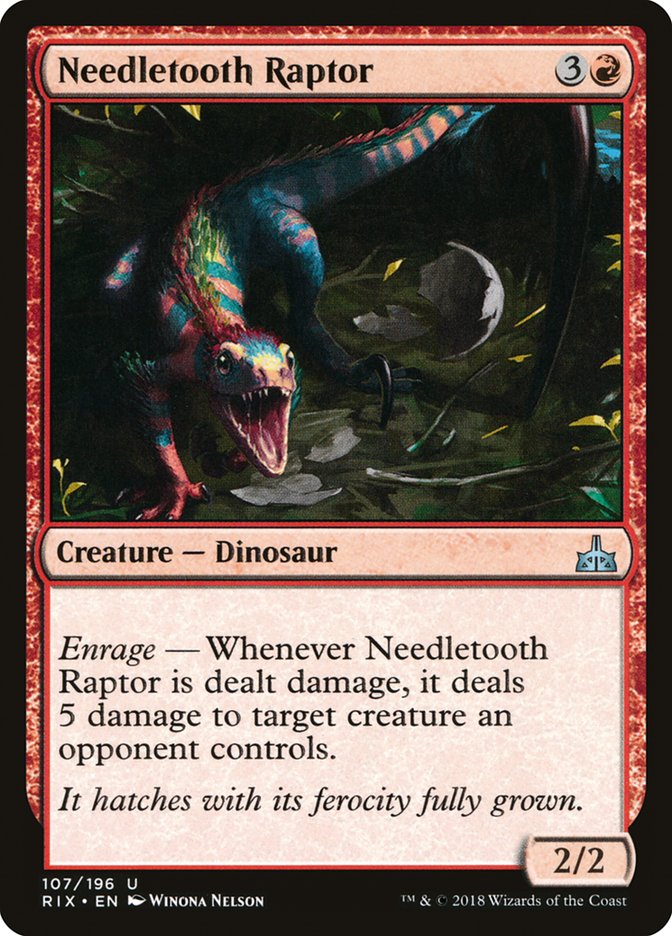 Needletooth Raptor front