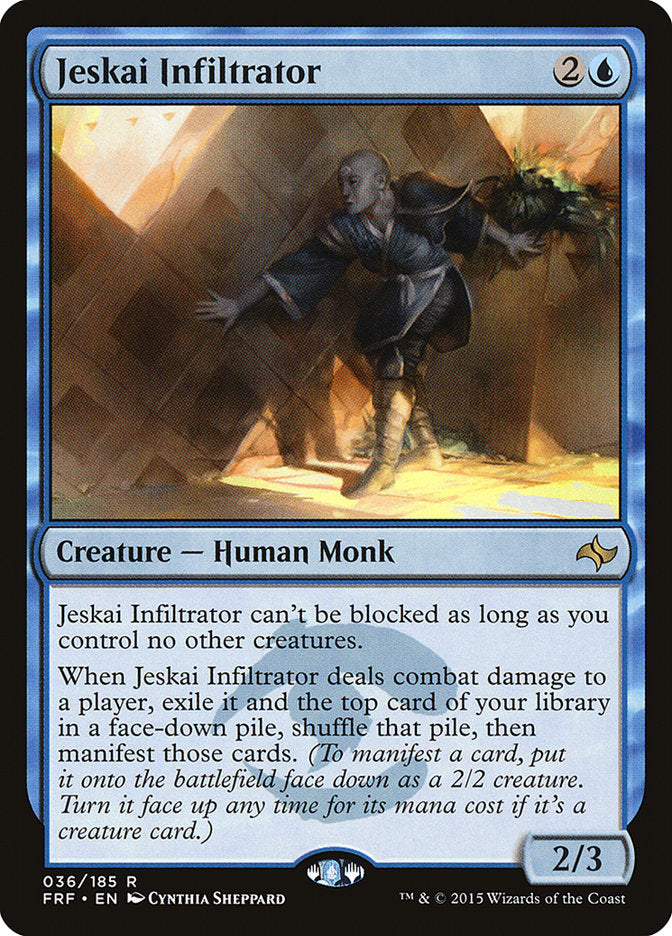 Jeskai Infiltrator front