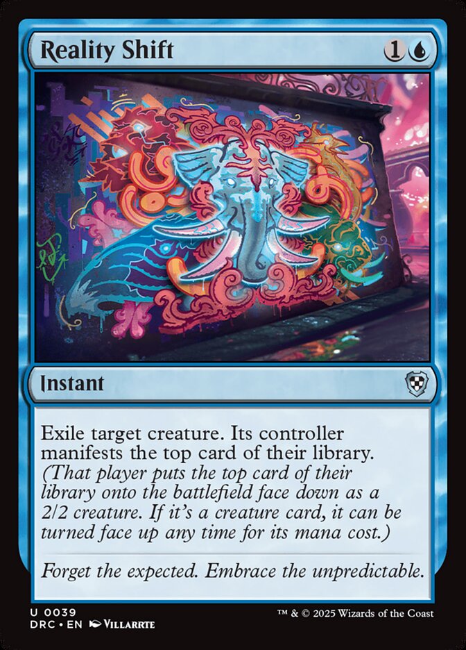 Reality Shift front