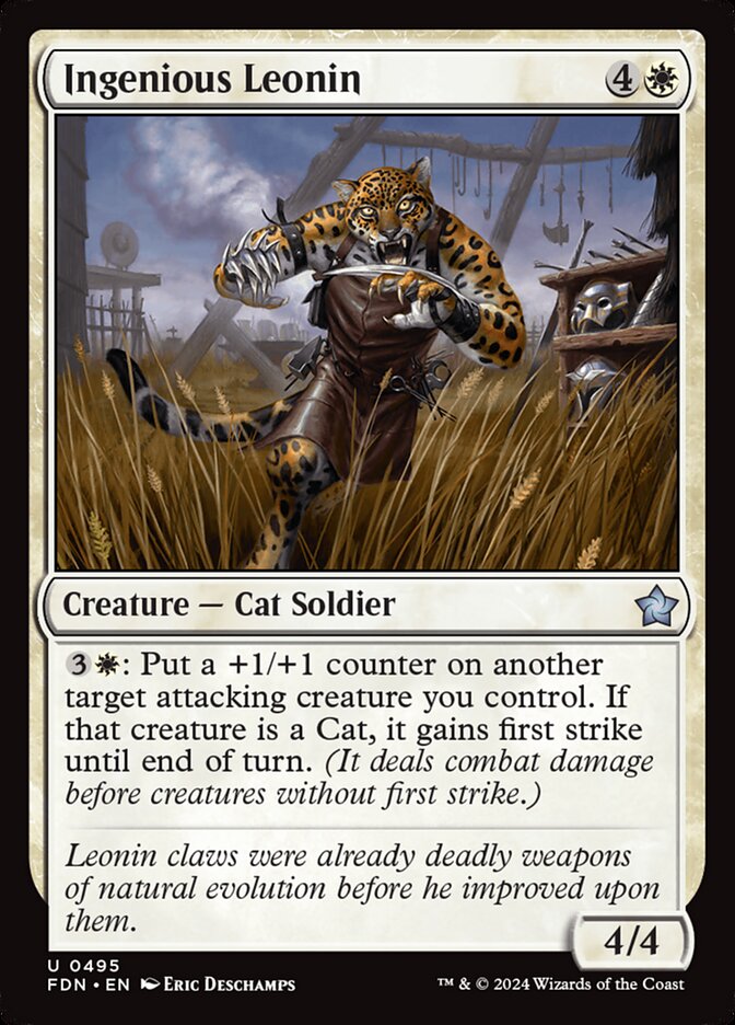 Ingenious Leonin front