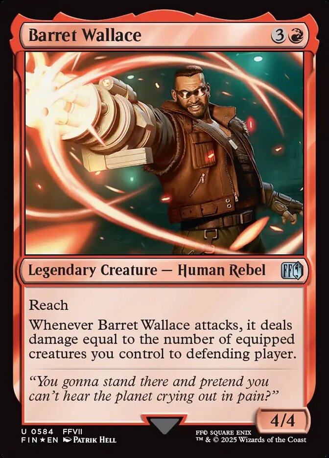 Barret Wallace front