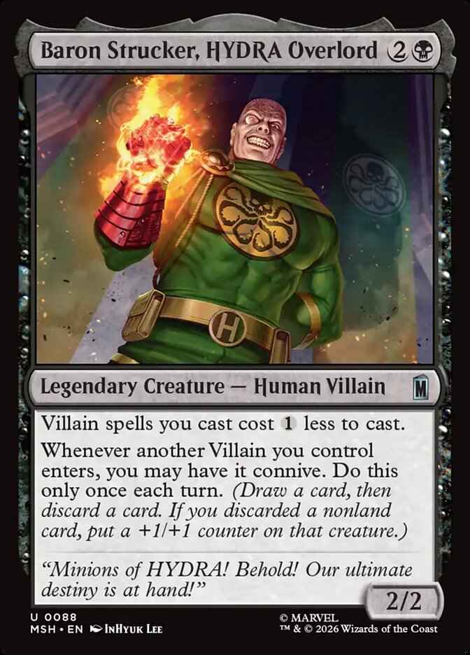 Baron Strucker, HYDRA Overlord