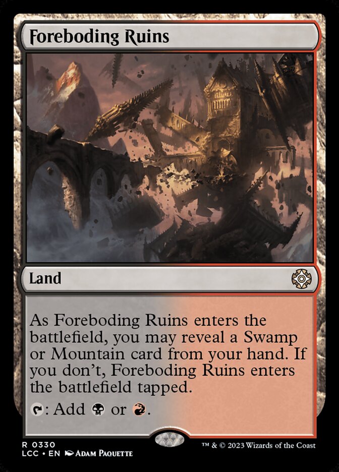 Foreboding Ruins front