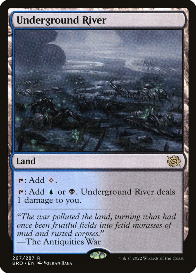 Underground River front