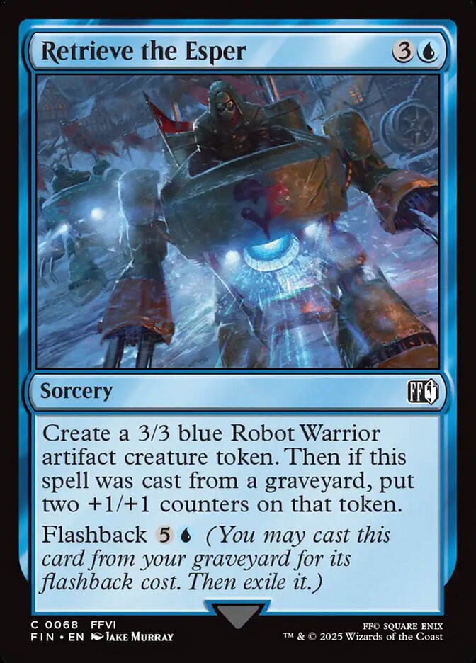 Retrieve the Esper front