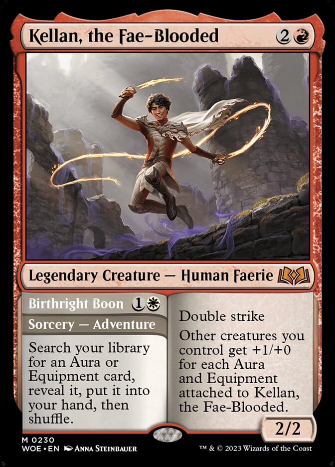 Kellan, the Fae-Blooded // Birthright Boon back
