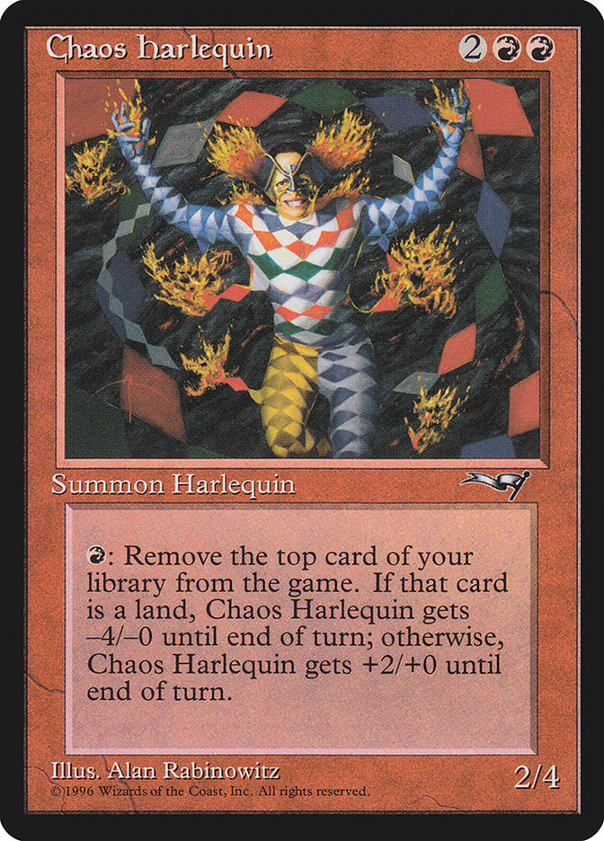 Chaos Harlequin front