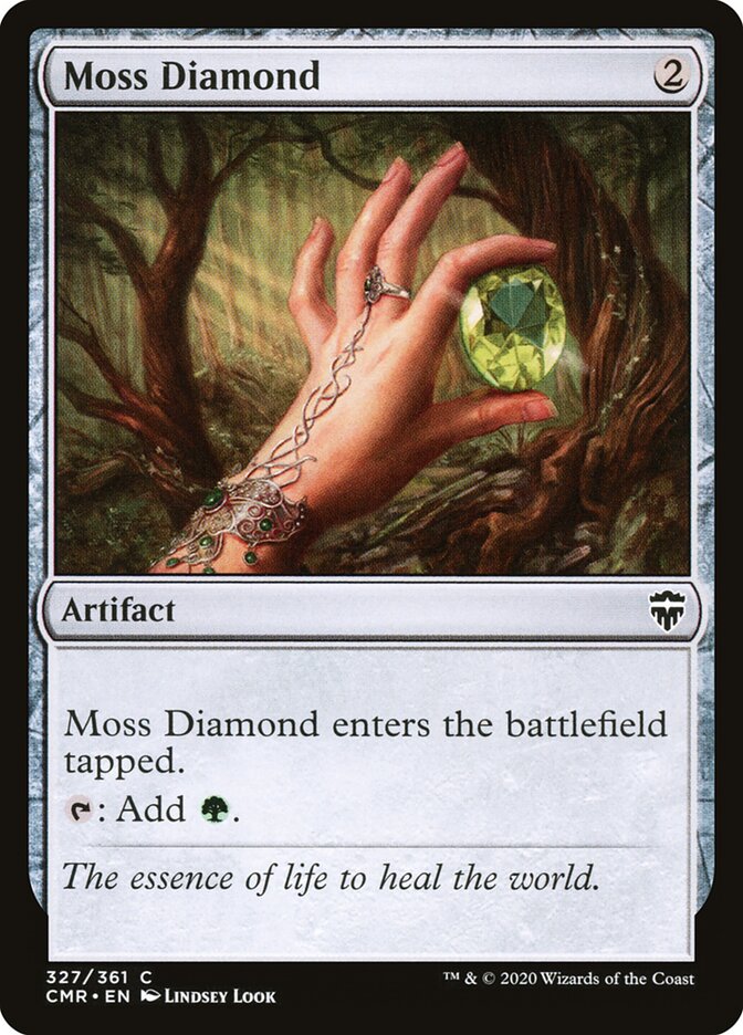 Moss Diamond front