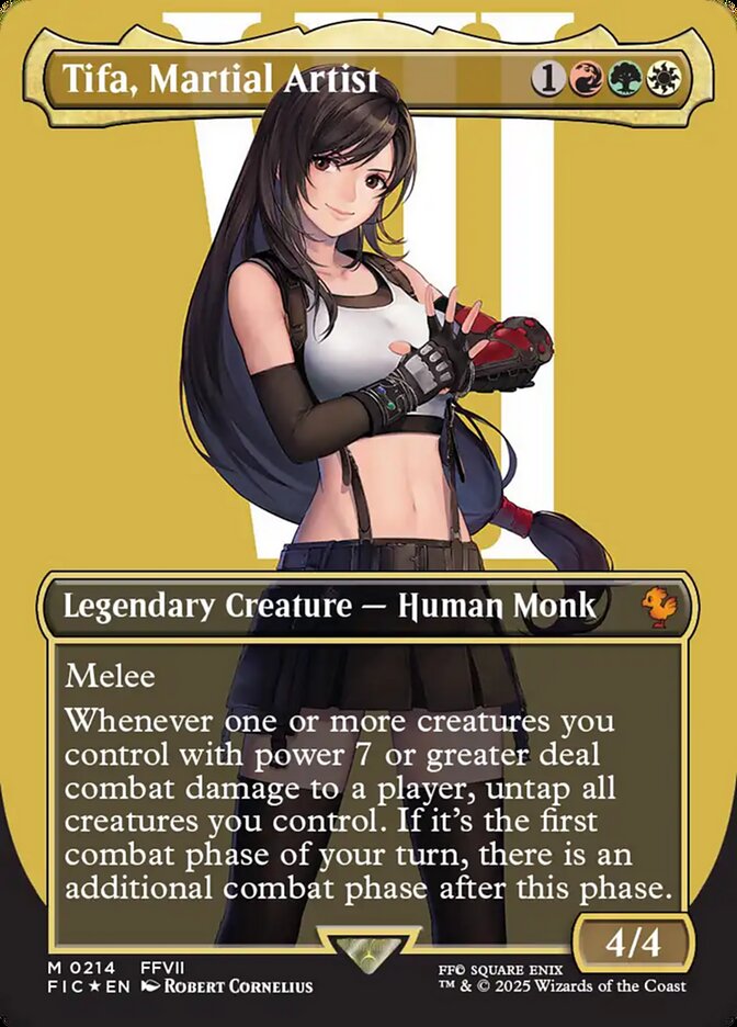 Tifa, Martial Artist front