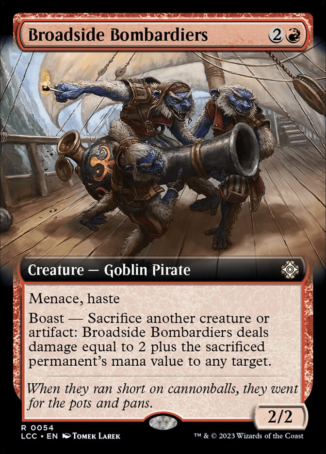 Broadside Bombardiers front