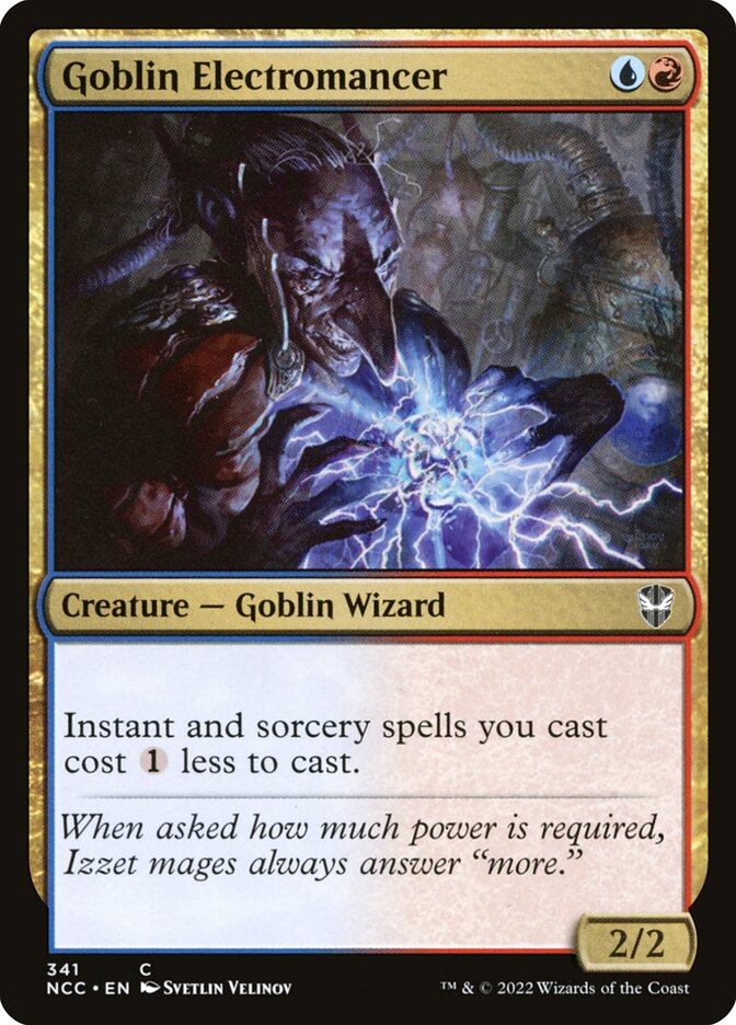 Goblin Electromancer front