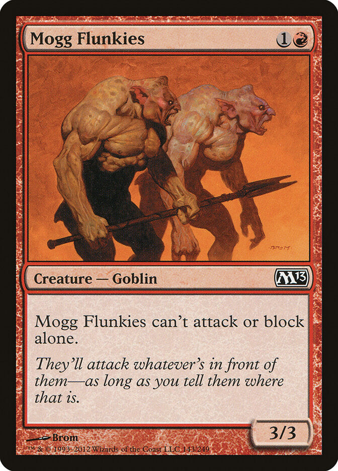 Mogg Flunkies front