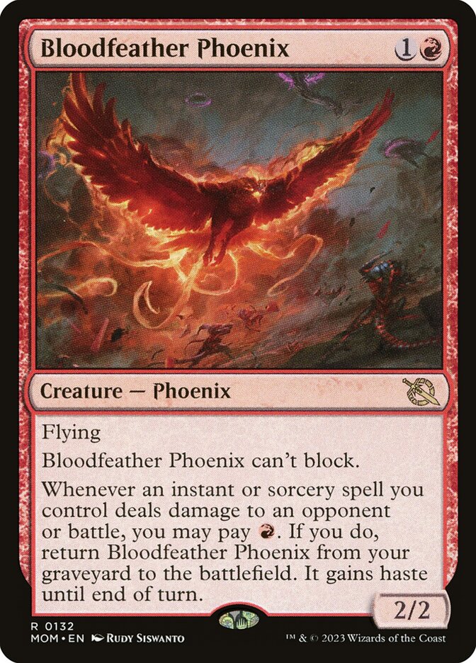 Bloodfeather Phoenix front
