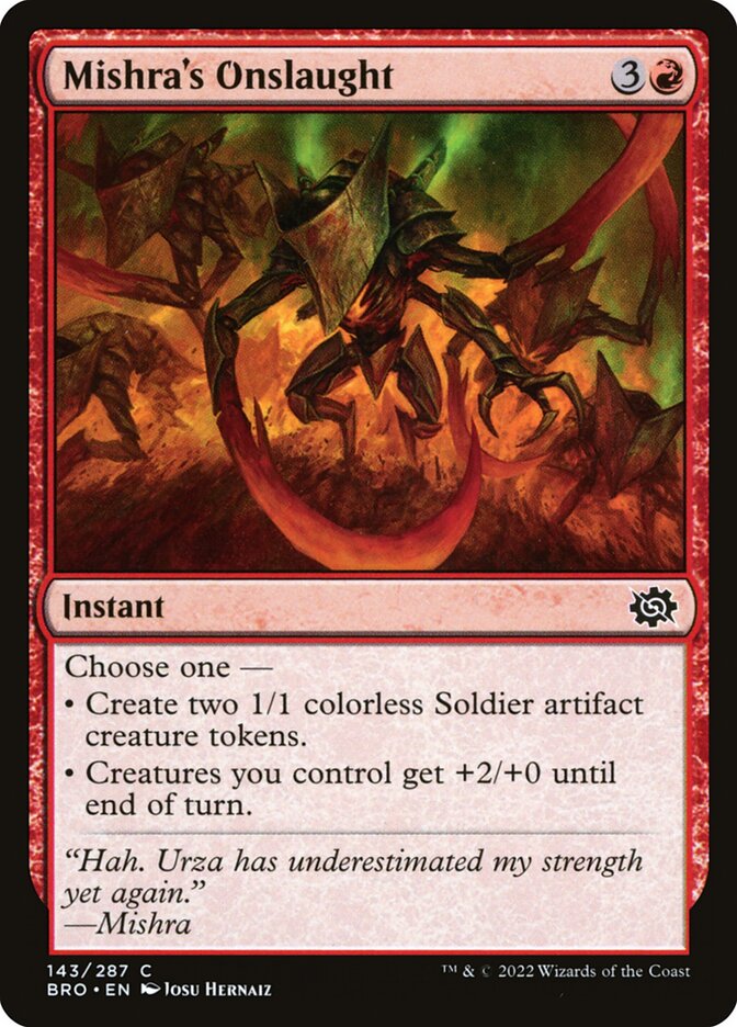 Mishra's Onslaught front