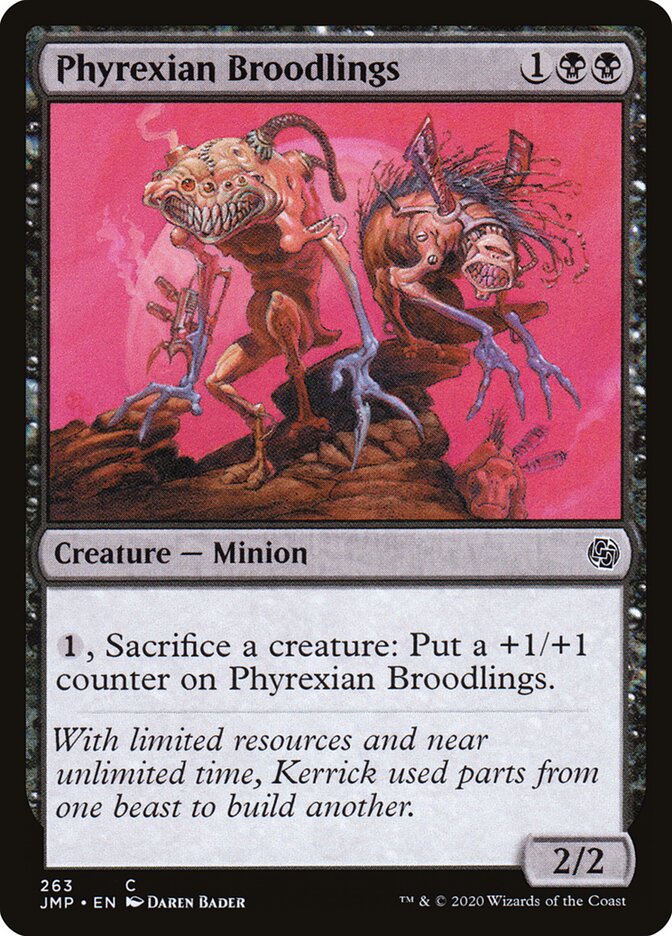 Phyrexian Broodlings front