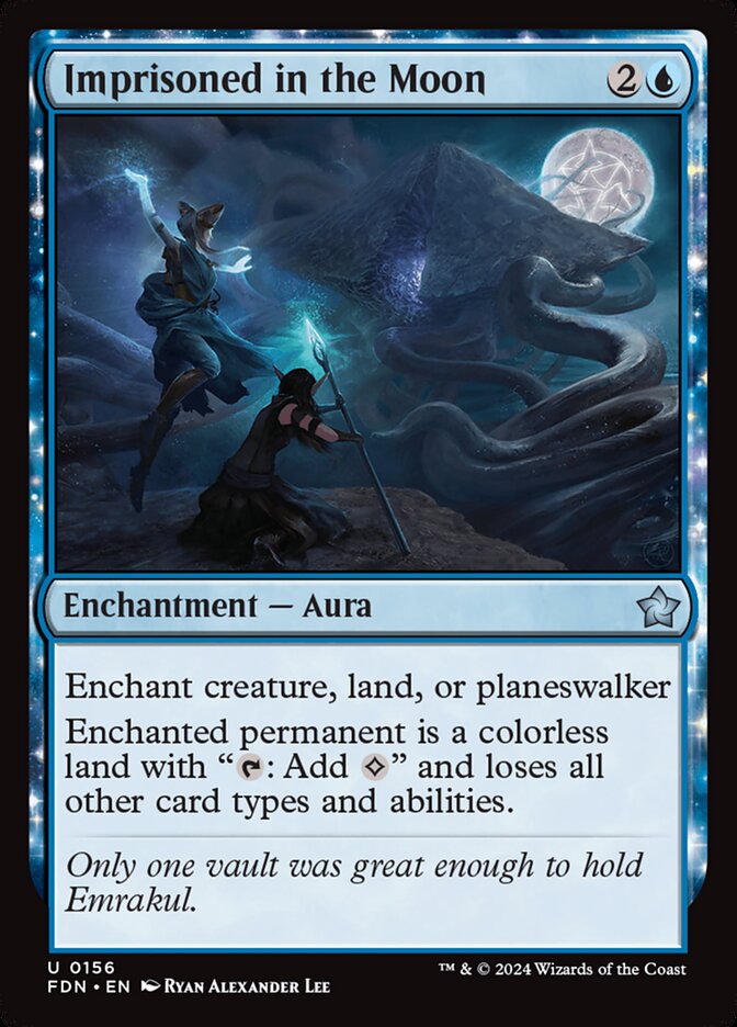 Imprisoned in the Moon front