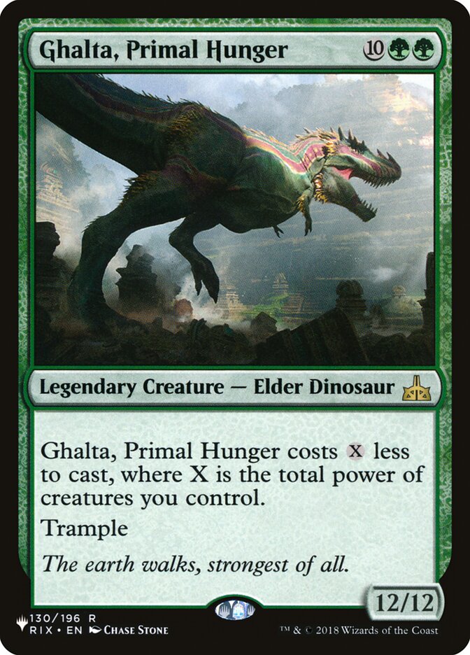 Ghalta, Primal Hunger front