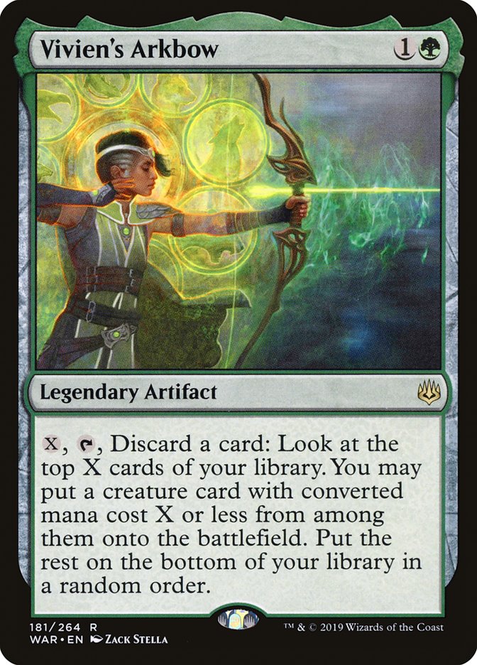 Vivien's Arkbow front