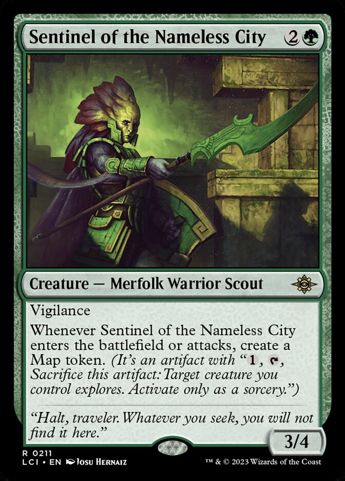 Sentinel of the Nameless City front