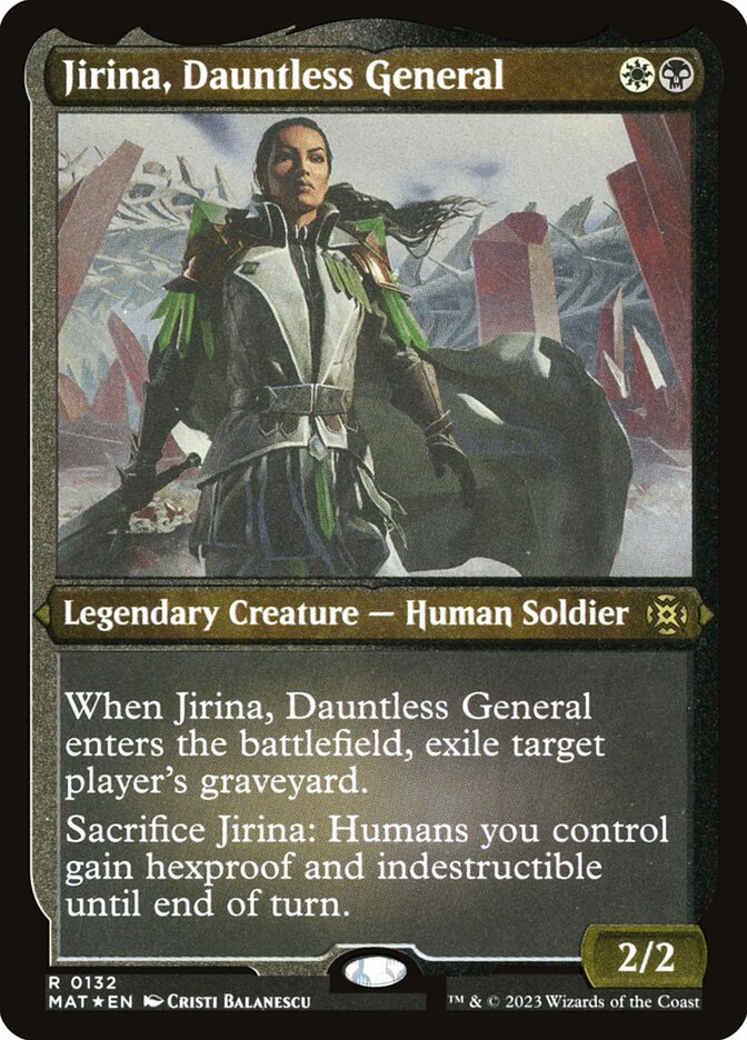 Jirina, Dauntless General front