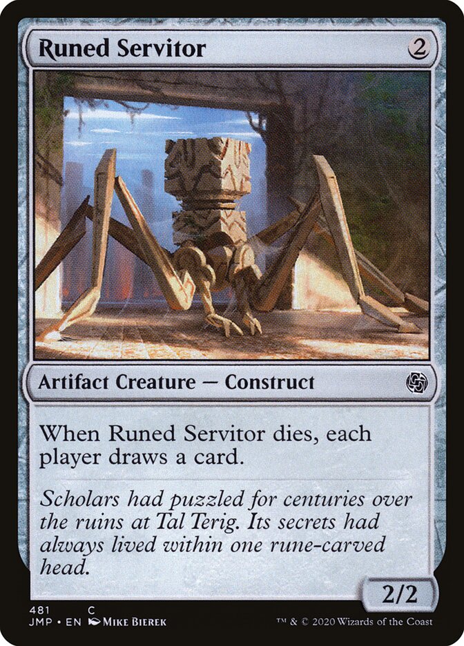 Runed Servitor front