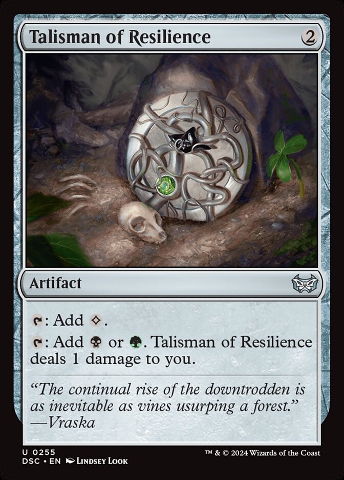 Talisman of Resilience front