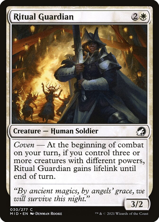 Ritual Guardian front