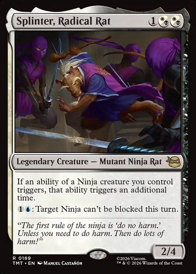Splinter, Radical Rat front