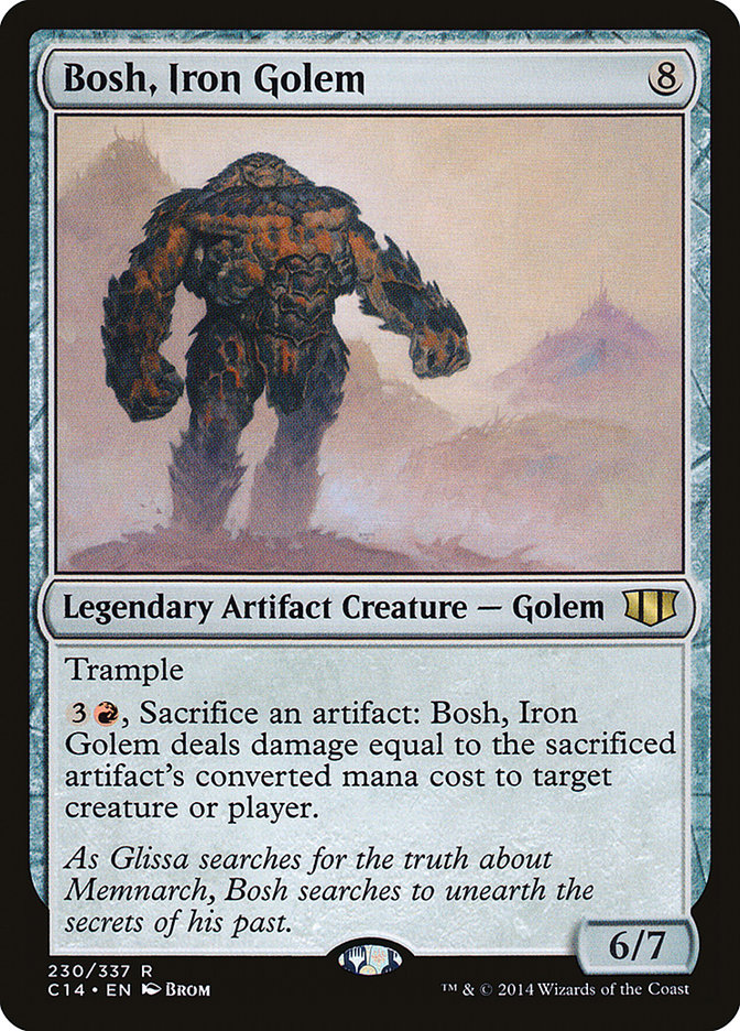 Bosh, Iron Golem front