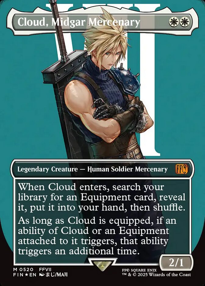 Cloud, Midgar Mercenary front