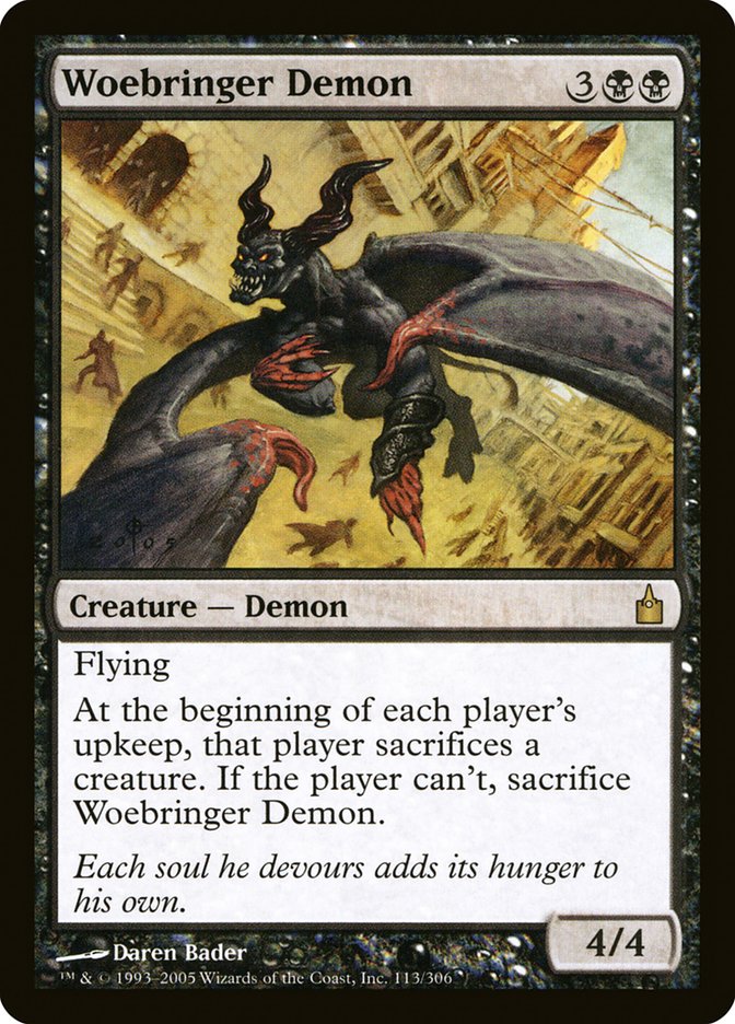 Woebringer Demon front