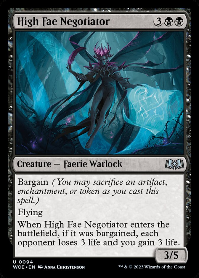 High Fae Negotiator front