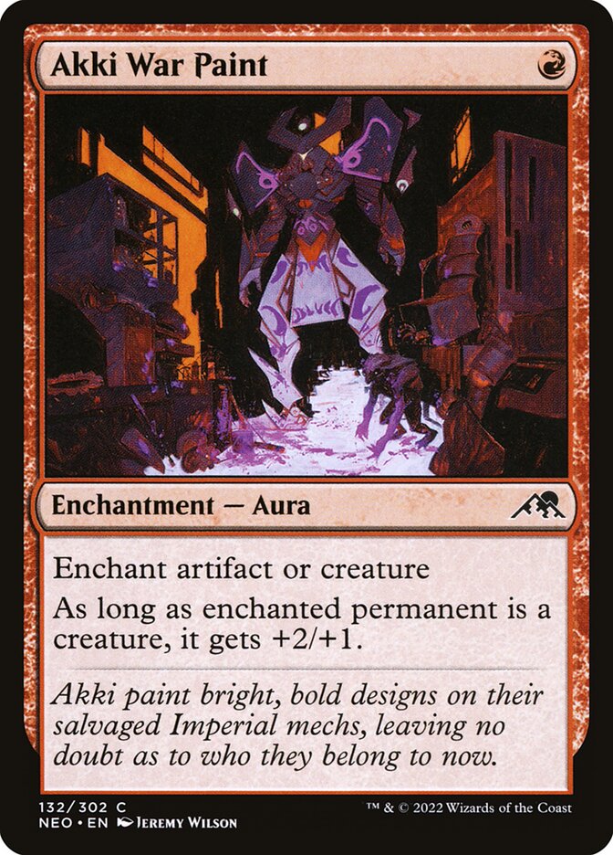 Akki War Paint front