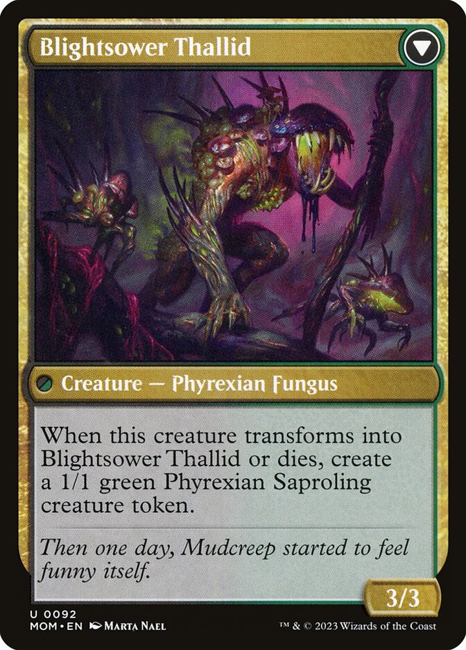 Blightreaper Thallid // Blightsower Thallid back