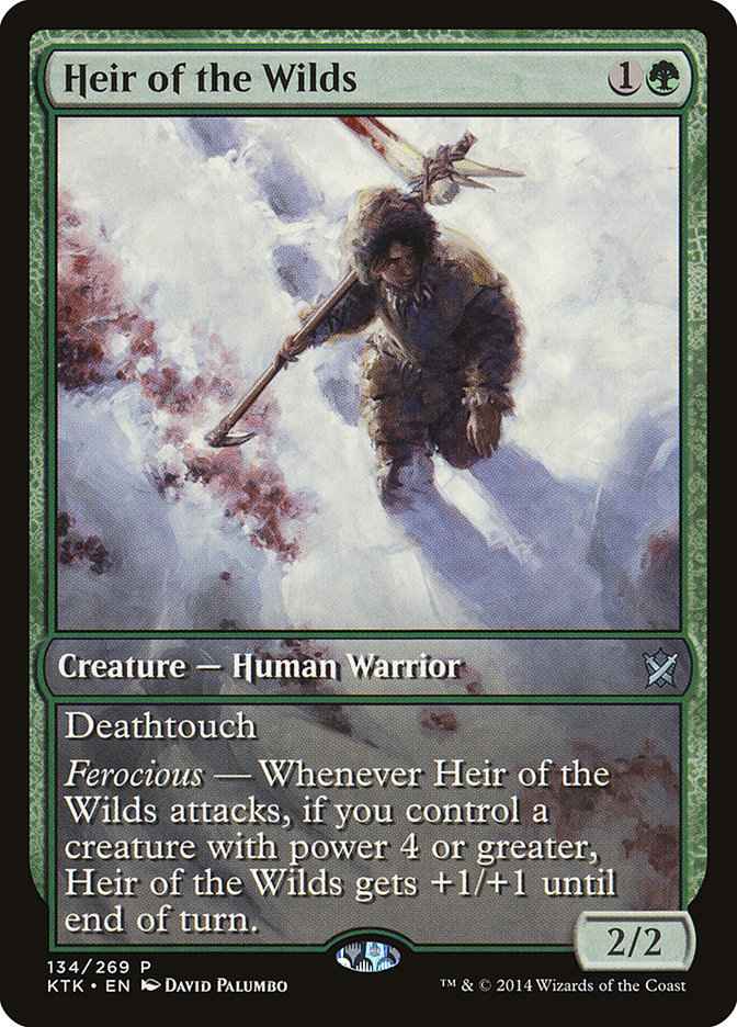 Heir of the Wilds (Full Art) Gameday