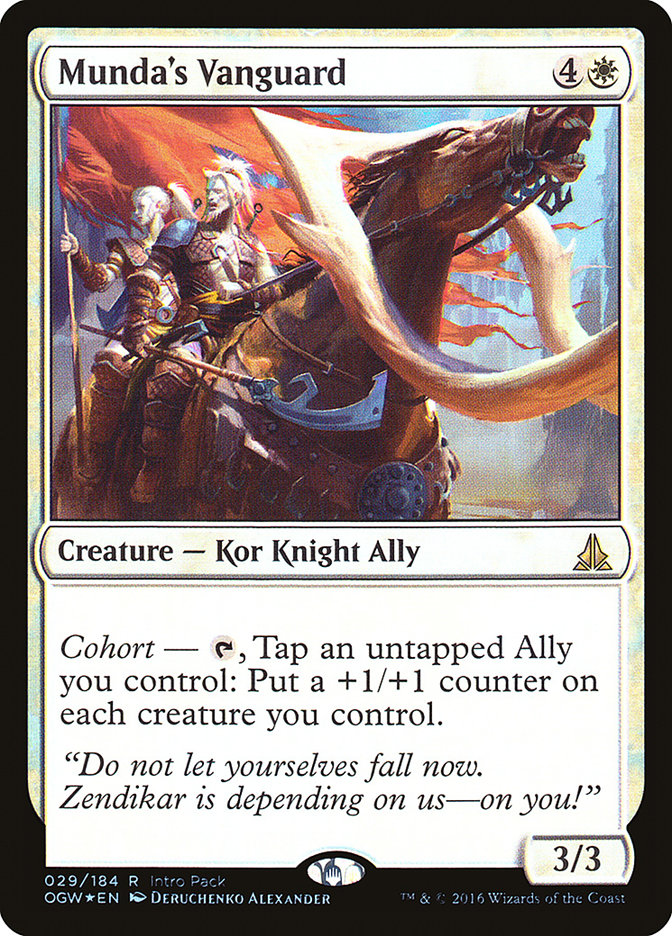 Munda's Vanguard front