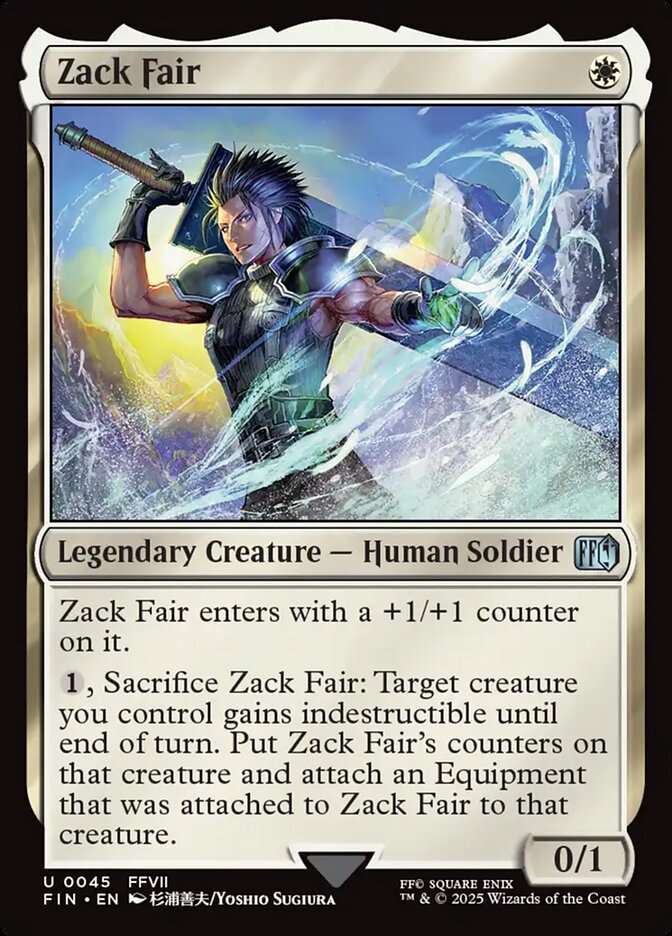 Zack Fair front