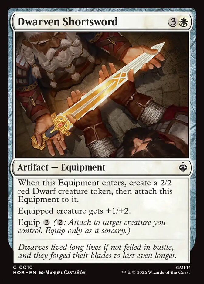 Dwarven Shortsword front